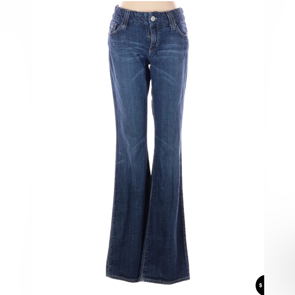 Straight boot cut jeans